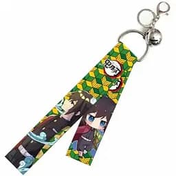 Брелок тканевый Клинок рассекающий демонов Гию Томиока Demon Slayer Giyuu Tomioka 10 см