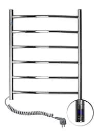 Электрический полотенцесушитель Navin Камелия 480x600 Sensor левый с таймером 10-007133-4860, Хром, Левое, Электронный
