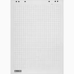 Блок паперу для фліпчартів Buromax Jobmax у клітинку 64х90 см 30 шт. (BM.2299-00)
