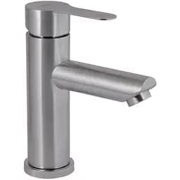 Змішувач для умивальника Brinex Pure 001F Nickel BRIPUR001FNKL