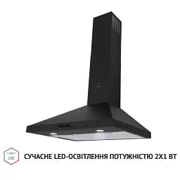 Витяжка купольна PERFELLI K 6402 BL 850 LED - мініатюра 3