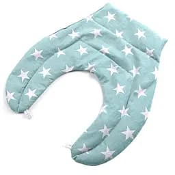 Грелка-компресс без воротника Ideia Звезда, с зерном пшеницы, 46x44x24 см, мятный (8-30290)