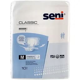 Подгузники для взрослых Seni Classic Medium 10 шт. (SE-094-ME10-SC1)
