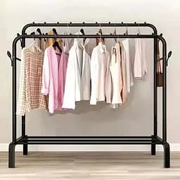 Вішалка-стійка для одягу Stenson R88772 black 110х40х150 см (26127)