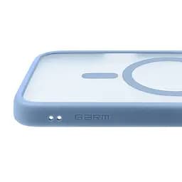 Чехол для Apple iPhone 17 Pro, Lush MagCase, голубой, противоударная панель-накладка из TPU и PC, полупрозрачный чехол с MagSafe (с магнитом), с защитой камеры, поддержка беспроводной зарядки, защита всего корпуса, ArmorStandart (ARM87489) - мініатюра 5