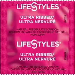 Презервативы Lifestyles Ultra Ribbed Ребристые 6 шт. (ROZ6400230474)