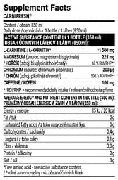 Жироспалювач Extrifit Carni Fresh Melon 850 мл - мініатюра 2