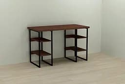 Комп'ютерний стіл Ferrum-decor Карен 75x120x60 чорний ДСП Венге 32мм (FRD-105834)