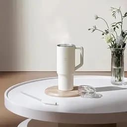 Термокружка Mijia Sippy cup біла - мініатюра 3