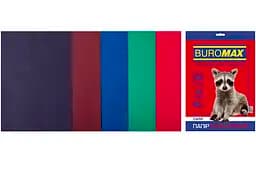 Набор цветной бумаги DARK, 5 цв., 20 л., А4, 80 г/м² BM.2721420-99 BUROMAX (4823078962317)