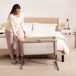 Ліжечко Graco Sweet2Sleep Бежеве (GP1814BAOAT000) - мініатюра 4