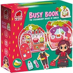 Игра развивающая Roter Kafer с липучками Бизиббук Клубничный домик Эмилии (RK1170-01)