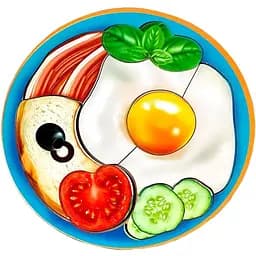 Пазл-сортер Ubumblebees Сніданок PSD137 дерев'яний