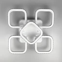 Світлодіодний світильник із RGB підсвіткою з кристалами на корпусі Line.F А 77073/4+1 S RGB WH