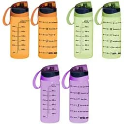 Бутылка для воды Herevin Water Level Purple для спорта 1л в ассортименте 1 шт. (161646-113)