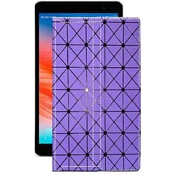 Чохол StatusCASE з екошкіри для планшету Chuwi Hi 8 SE Фіолетовий ромб