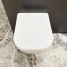 Підвісний унітаз VBI Lido white VBI-020500, Білий - мініатюра 5