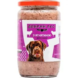 Влажный корм для собак Добрый Пес с ягненком 470 г