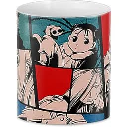 Кухоль GeekLand Сталевий алхімік Fullmetal Alchemist FA.02.011 330 мл білий