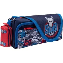 Пенал Yes PH-3-2 Sub Surf, 10х20х6 см, синій (533203)