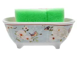 Подставка под губку Lefard Райский сад, 13,5 см, белый (924-543)