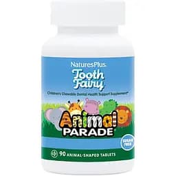 Вітаміни та мінерали Natures Plus Animal Parade Children's Tooth Fairy, 90 жувальних таблеток