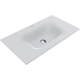 Умивальник Miraggio Jessel 800 mirasoft 0001090, Білий матовий