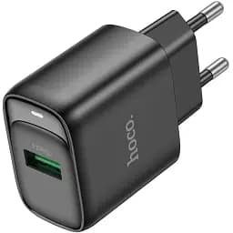 Сетевое зарядное устройство для ноутбука Hoco C140A Smart single port QC3.0 charger(EU) Черный
