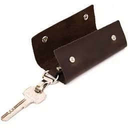 Шкіряна ключниця GRANDE PELLE 5х11.2 см acs0018673 - мініатюра 4