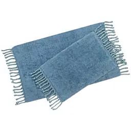 Набір килимків Irya Paloma denim 90х60 см та 60х40 см темно-синій (svt-2000022277778)