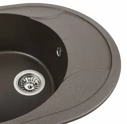 Кухонна мийка Platinum 5847 ONYX матова Темна скеля (SP000039616) - мініатюра 4