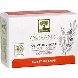 Мыло для тела и лица BIOselect Organic Olive Oil Soap Sweet Orange 80 г