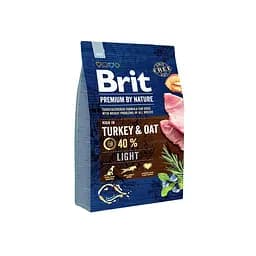Сухий корм Brit Premium Light 3 кг для собак з надмірною вагою (курка)