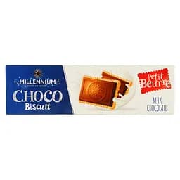Шоколад молочный Millennium Choco Biscuit Milk 132 г