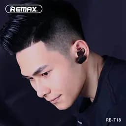 Bluetooth гарнітура Remax RB-T18 black - мініатюра 5