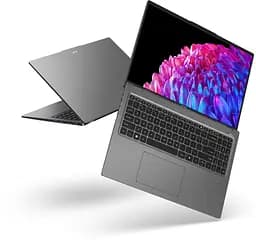 Ноутбук Acer Swift Go 16 SFG16-72 16' 3.2K OLED, Intel U5-125H, 16GB, F512GB, UMA, Lin, сірий (NX.KY9EU.001) - мініатюра 8