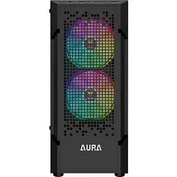 Корпус GAMDIAS AURA GC7 ARGB Tempered Glass Black (4711514500677) Без БП - мініатюра 2