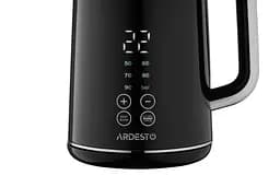 Електрочайник Ardesto Elegance Otter LED дисплей подвійні стінки 1.7 л чорний глянець (EKL-X53E) - мініатюра 5
