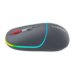 Мишка Canyon MW-22 Dual Band RGB Wireless Dark Grey (CNS-CMSW22DG) - мініатюра 4