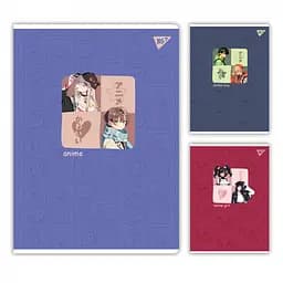 Набір зошитів для записів А4 Yes Anime 80 аркушів в клітку 3 шт. (682004)