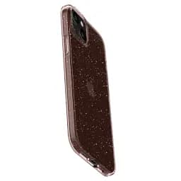 Чохол Spigen Liquid Crystal Glitter Rose Quartz для iPhone 15 (ACS06789) - мініатюра 6