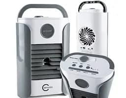 Охолоджувач повітря Bluetooth колонка 3в1 акумуляторний 2000mAh Carruzzo Q95D - мініатюра 3