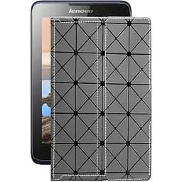 Чохол StatusCASE з екошкіри для планшету Lenovo Idea Pad A3500 Сірий ромб