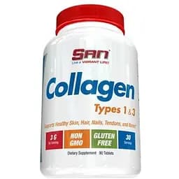 Препарат для суглобів і зв'язок SAN Collagen Types 1 and 3, 90 таблеток