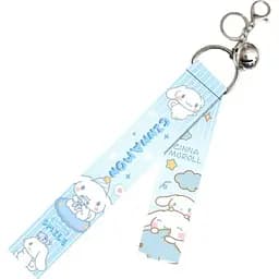 Брелок тканинний Хеллоу Кітті Синаморол Hello Kitty Cinnamoroll 10 см