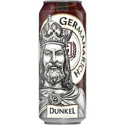 Пиво Germanarich Dunkel пастеризованное темное 5% 0.5 л ж/б