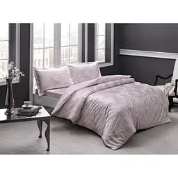 Комплект постільної білизни TAC Lucca Pudra Сімейний Різнобарвний 000229404