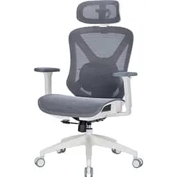 Офісне крісло OfficePro Atlas OC630-W-DG-DG White/Dark Gray [148900] - мініатюра 2