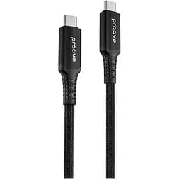 Кабель Proove Speed ​​Line USB-C to USB-C 240W USB 4.0 1m Black (CCSL60002201) [130722]