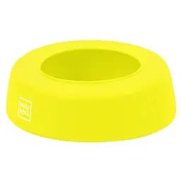 Миска-непроливайка Waudog Silicone, 1 л, жовтий (50798)